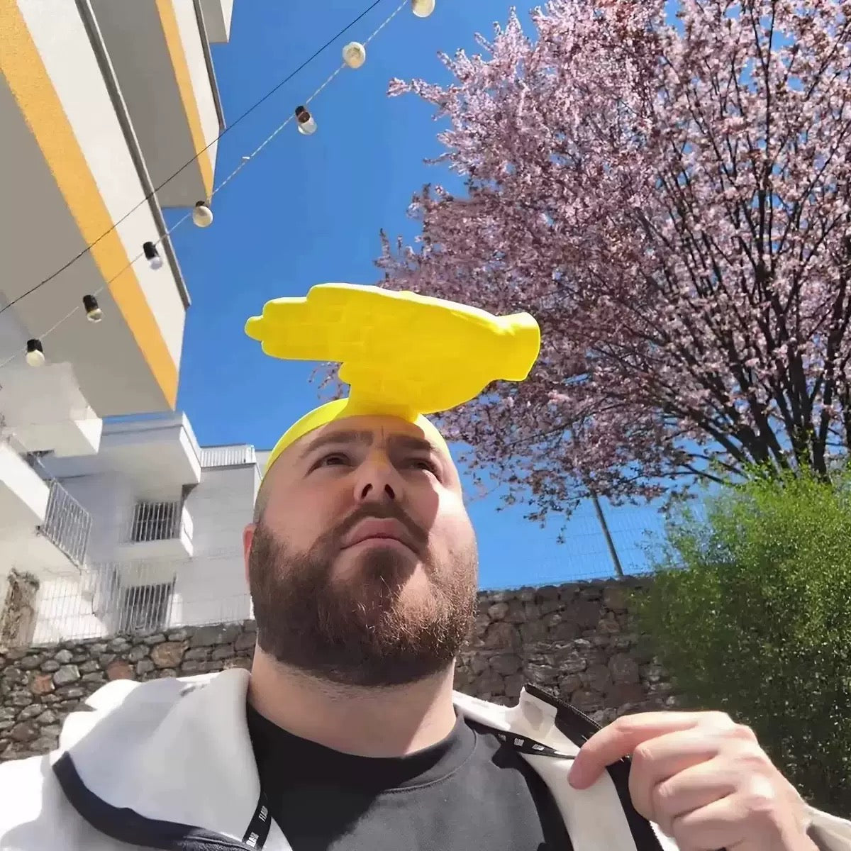 Quirky "Palm-Shaped" Outdoor Sun Hat