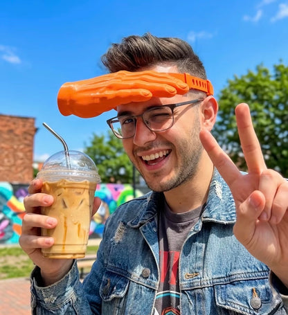 Quirky "Palm-Shaped" Outdoor Sun Hat