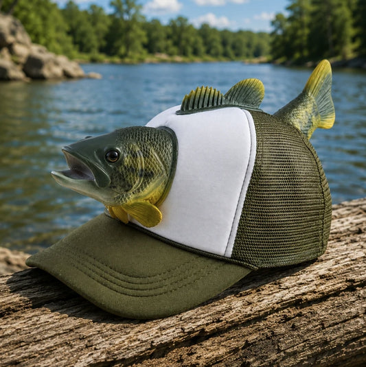 Funny Fish Hat-Sun protection meets style.